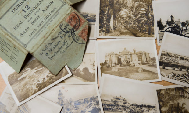 The letters from the First World War which were picked up at a carboot sale.