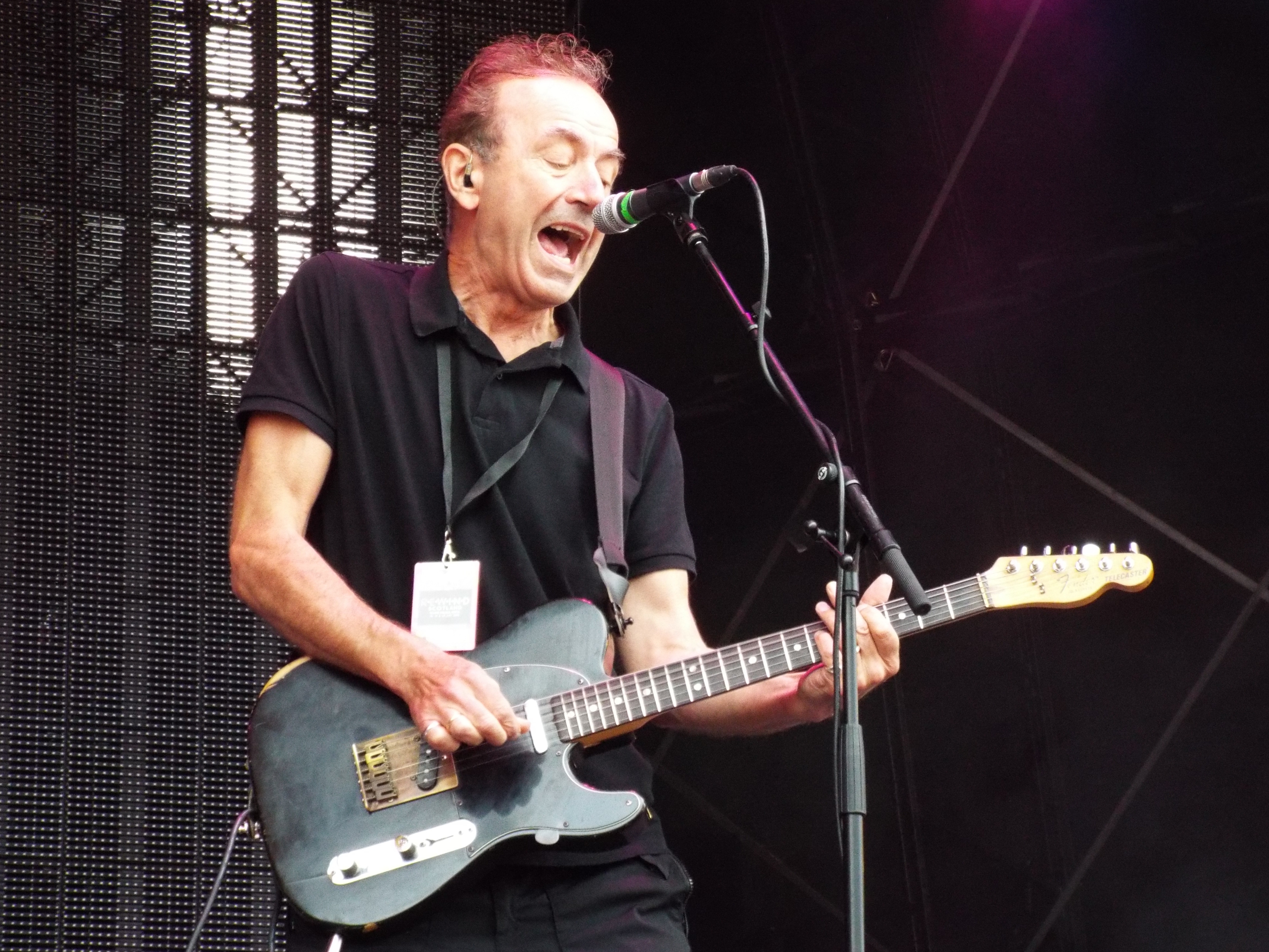 Ex-Stranglers frontman Hugh Cornwall.