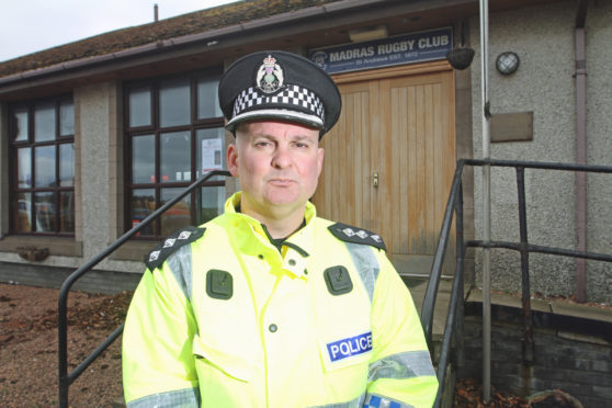 Chief Inspector Steven Hamilton says it is largely a "positive picture" in Tay Bridgehead in terms of anti-social behaviour.