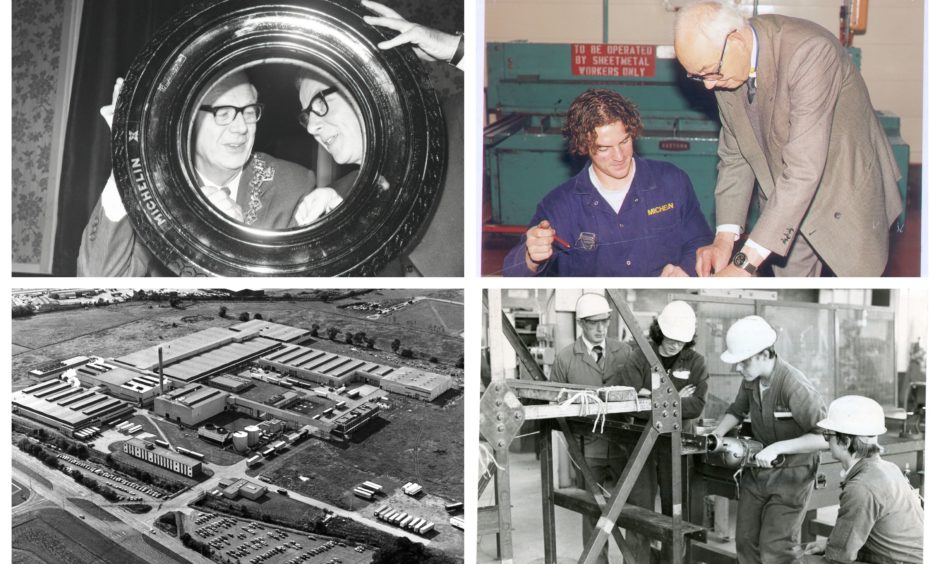 Michelin Dundee over the years. Michelin Dundee over the years.