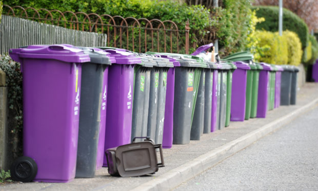 Angus residents are advised to put their bins out as normal.