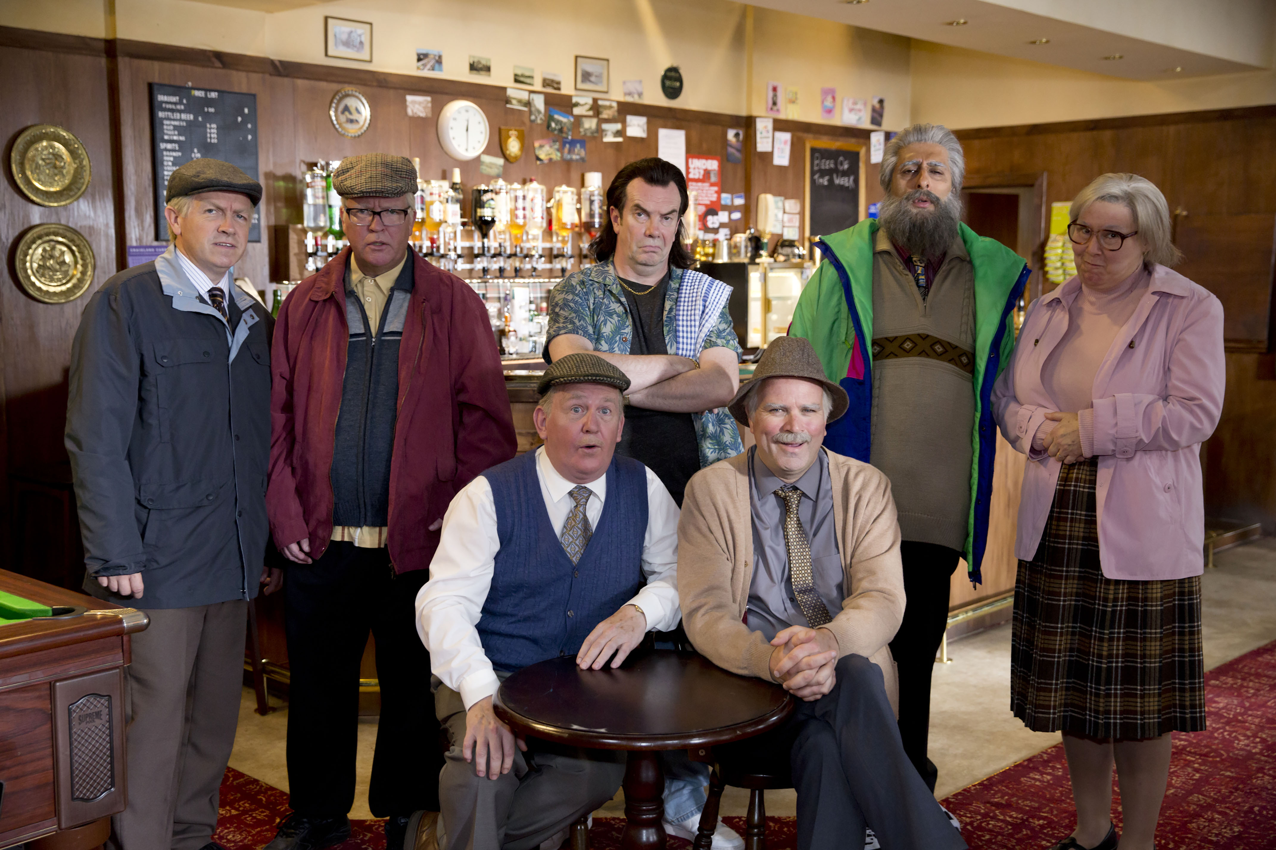 The cast of Still Game.