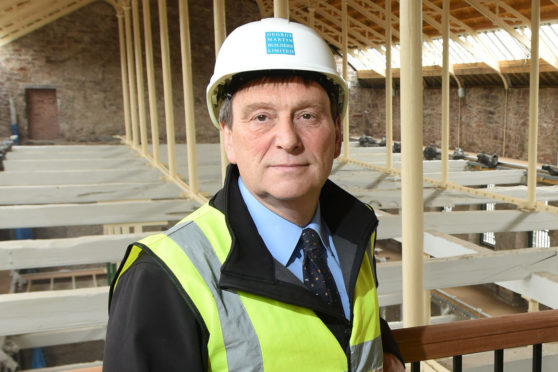 David Maxwell, managing director of George Martin Builders, confirmed he had dismissed 16 tradespeople.