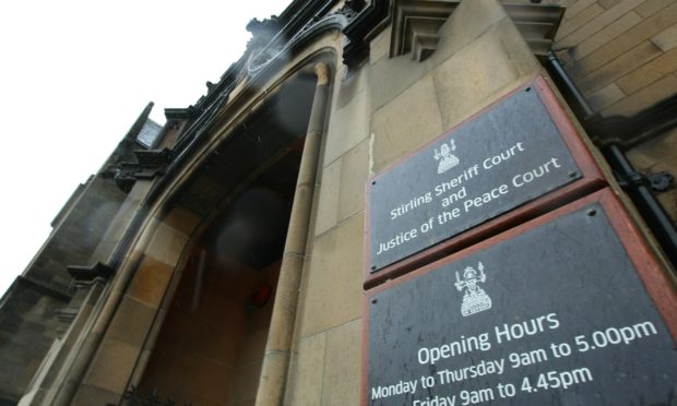 Stirling Sheriff Court.