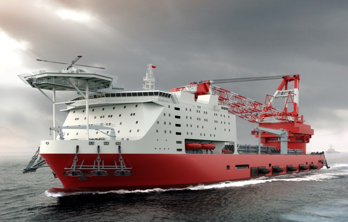 The Chuang LI is COES's latest flagship offshore heavy lift vessel and is due to enter commercial operations early in 2019.