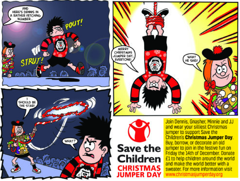 A panel from the Beano comic.