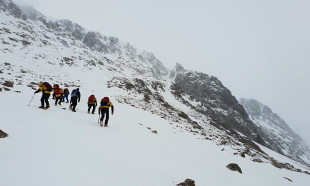 Cairngorm Mountain Rescue Team.