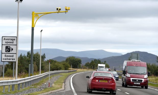 The A9 over Drumochter.