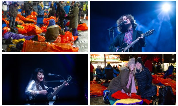 Sleep in the Park at Slessor Gardens.