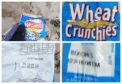 A bag of crisps dating back to 1999 has been found on a Fife beach.