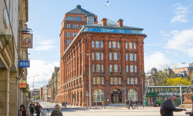 The DC Thomson & Co Ltd headquarters in Dundee city centre.