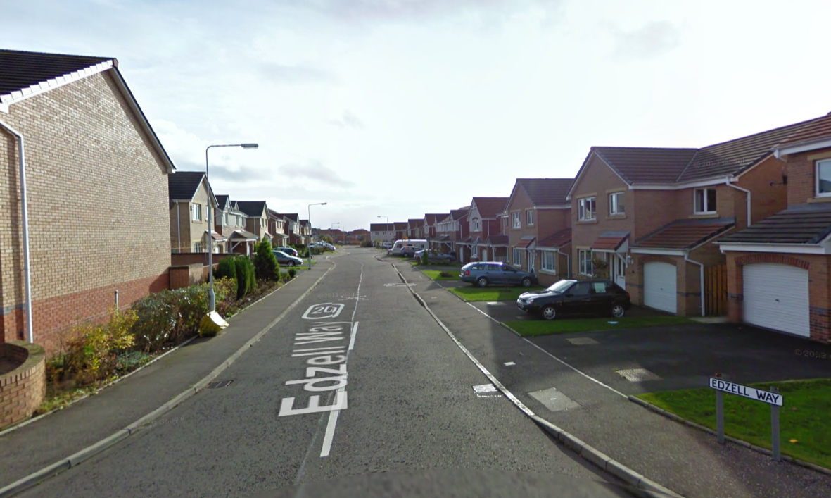 Police are hunting for the Rolex and cash stolen from the house in Edzell Way. Google Street View