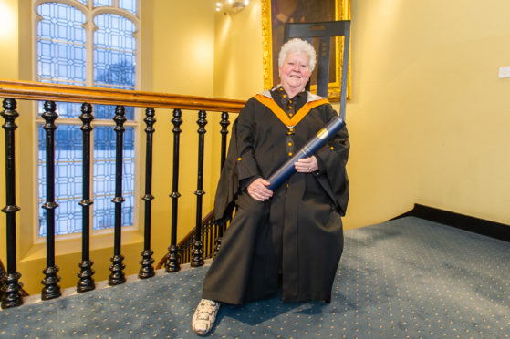 The Queen of Crime, Val McDermid is an honorary graduate