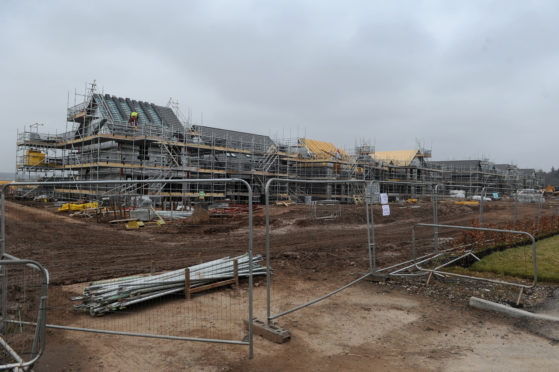 Homes under construction in the Western Gateway.