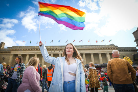 The inaugural Dundee Pride event took place in September.