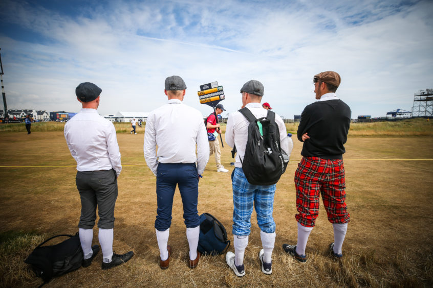 The Open, one of the world's biggest sporting events, was held at Carnoustie in July.