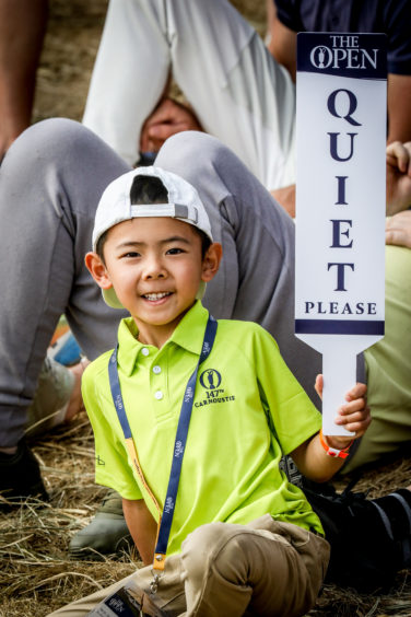 The Open, one of the world's biggest sporting events, was held at Carnoustie in July.