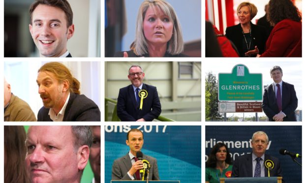 Local MPs: Luke Graham, Kirstene Hair, Lesley Laird, Chris Law, Stewart Hosie, Peter Grant, Pete Wishart, Stephen Gethins and Douglas Chapman.