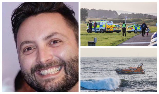 Dean Morrison's body was found at the Barry Burn in Carnoustie.