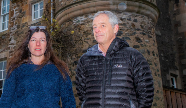 Head of care Angie Gordon, and head of school Bill Colley.