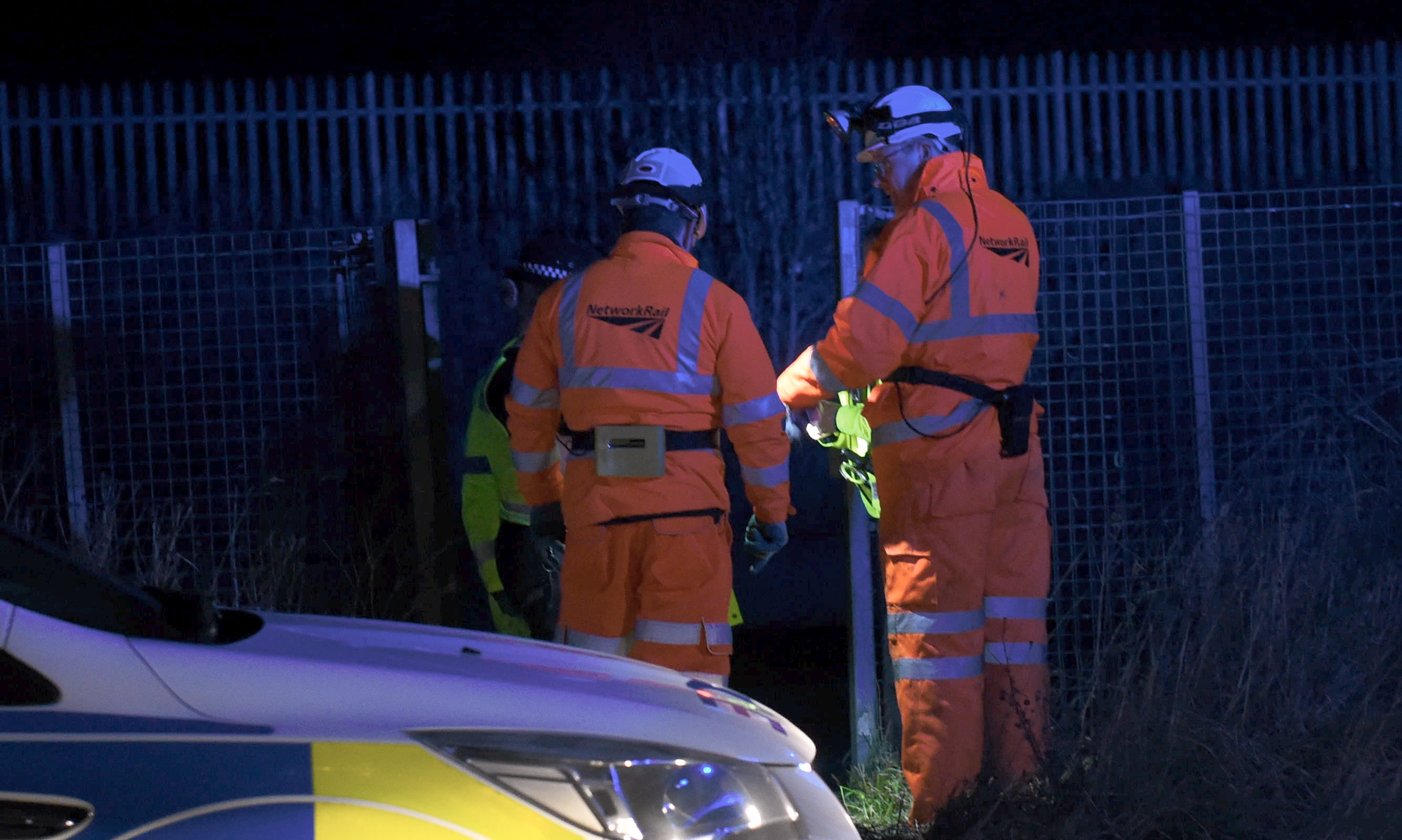 A person was killed after being struck by a train near Nigg, Aberdeen.