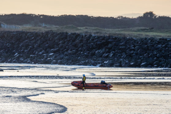 The RNLI were in attendance.