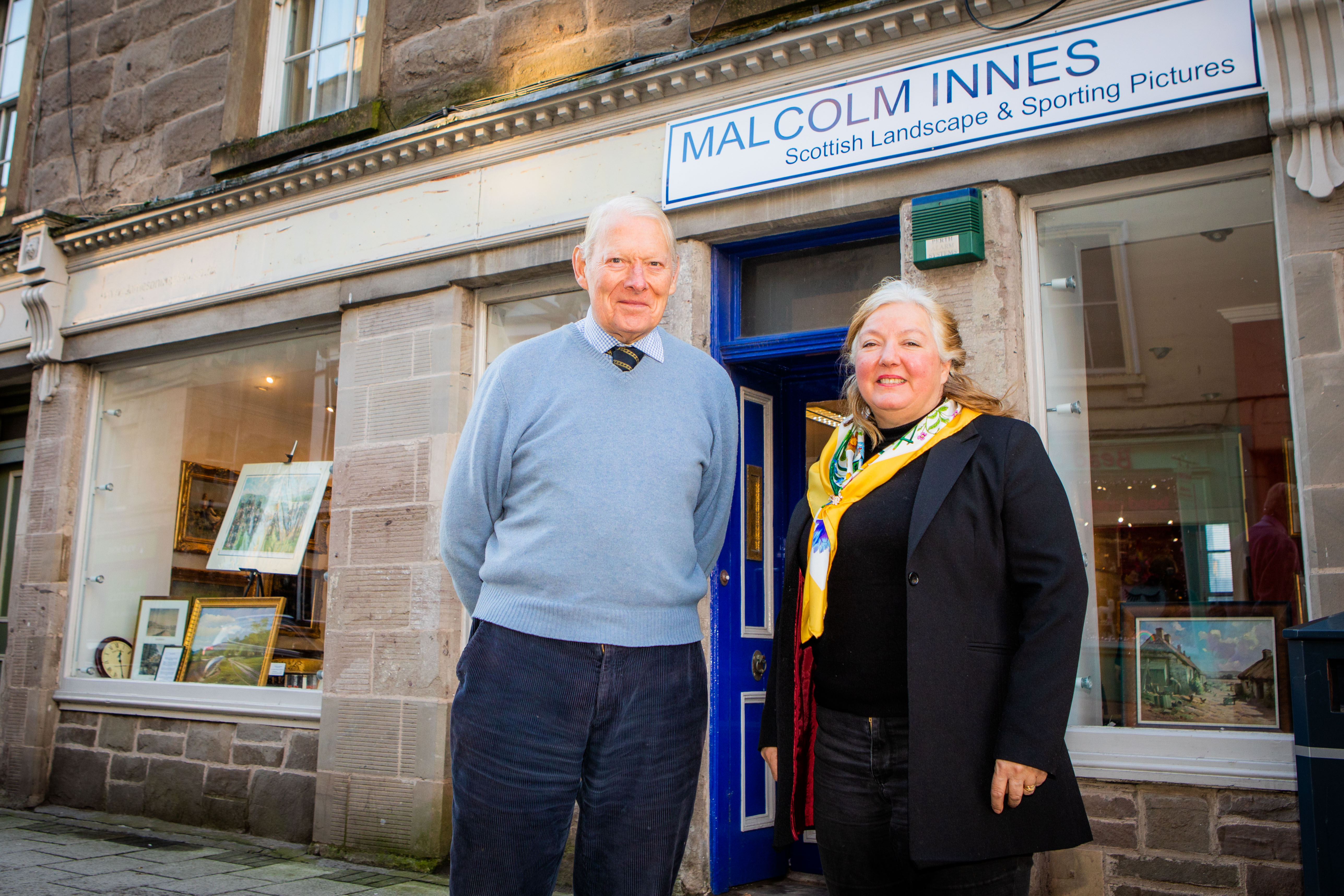 Malcolm Innes and Iona Drummond Moray