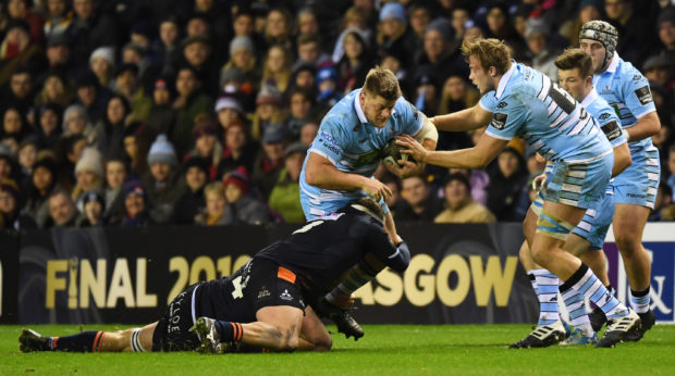 Glasgow Warriors' South-African-born prop Oli Kebble has been called up for Scotland.