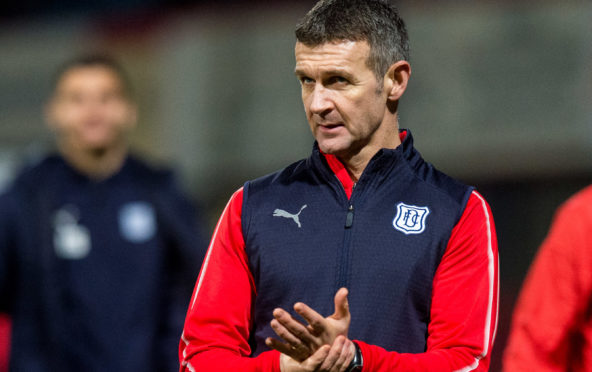 Dundee manager Jim McIntyre.