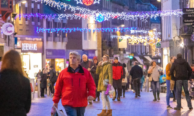 Christmas in Kirkcaldy.