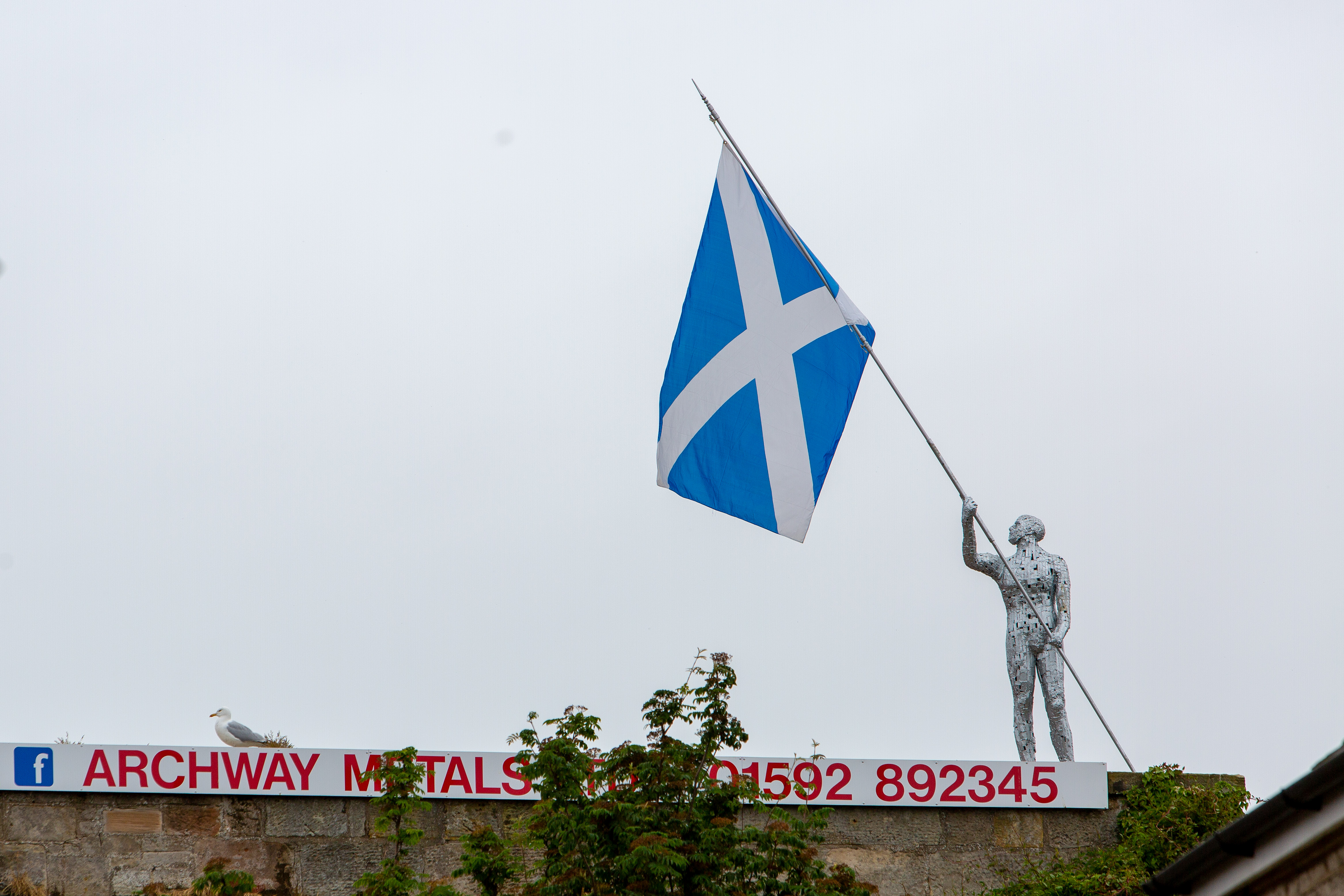 Steel man is no more following a 'lengthy battle' with Fife Council planners