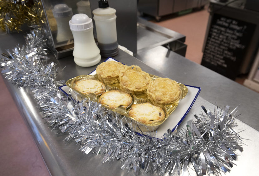 Deep-fried mince pies are on the menu this festive season.