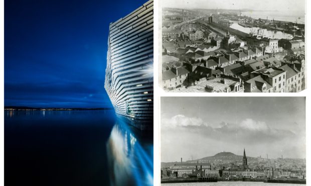 Dundee waterfront has changed drastically in the past century.