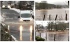 Flooding near Kirkmichael.