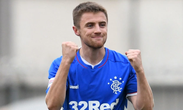 Rangers' Jordan Rossiter.