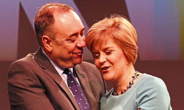 Alex Salmond and Nicola Sturgeon