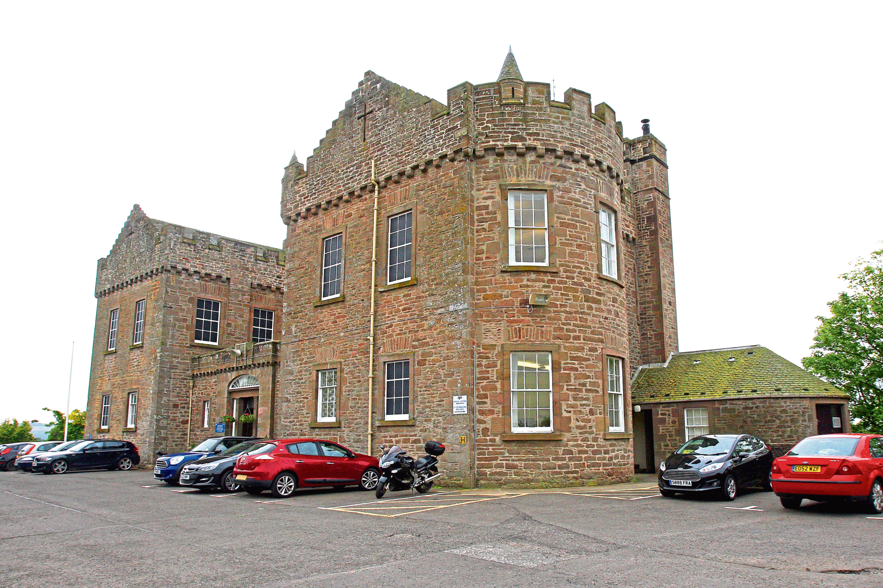 Castle Huntly open prison, part of Scottish Prison Service (SPS)