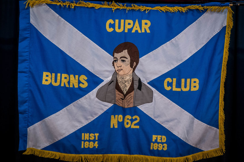 The Cupar Burns Club held their annual Burns' supper in the Corn Exchange Cupar.