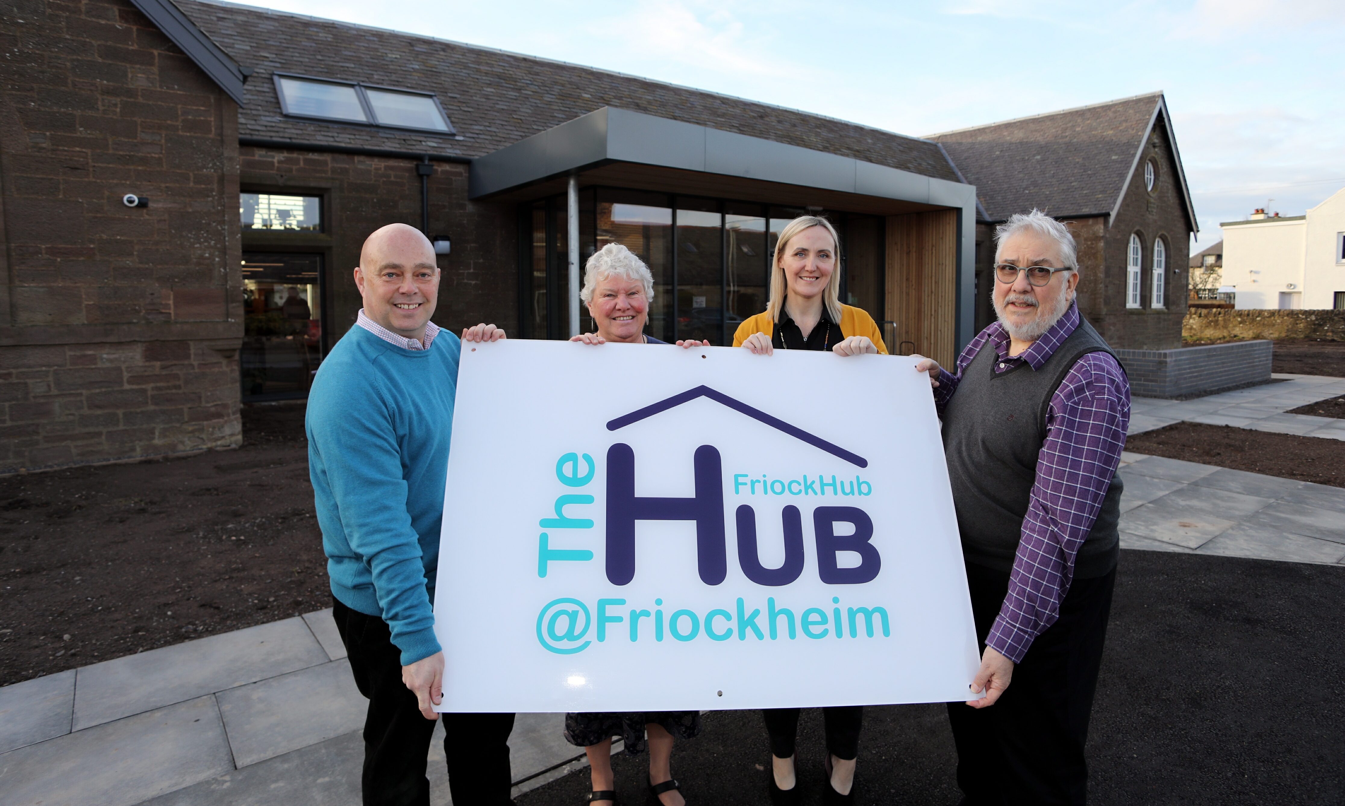The new Friockheim Community Hub.