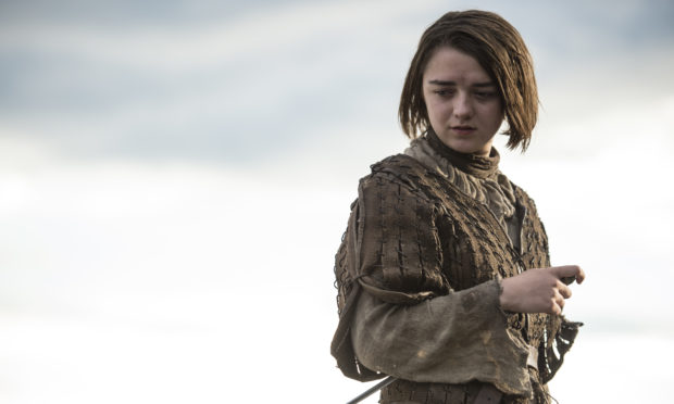 Maisie Williams as Arya Stark