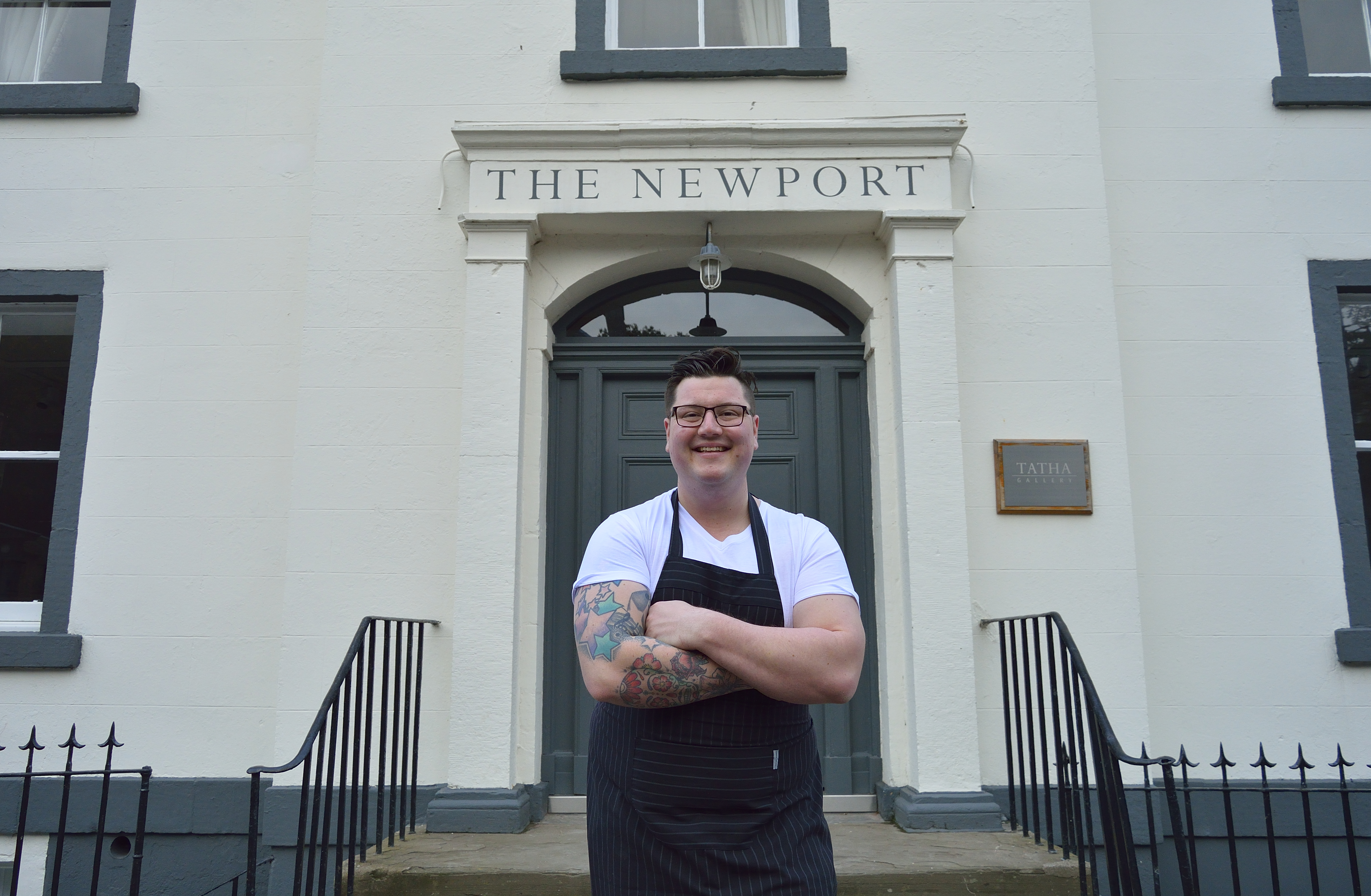 Jamie Scott opened The Newport following his Masterchef: The Professionals triumph in 2014