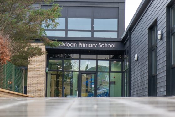 The new Ladyloan primary school in Arbroath,
