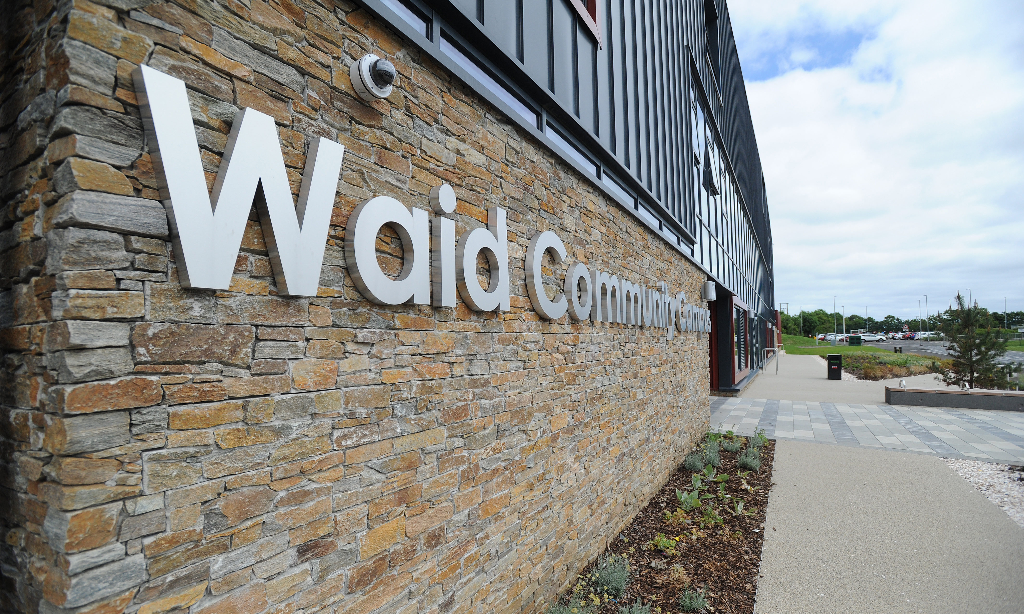 Waid Community Campus which houses Waid Academy