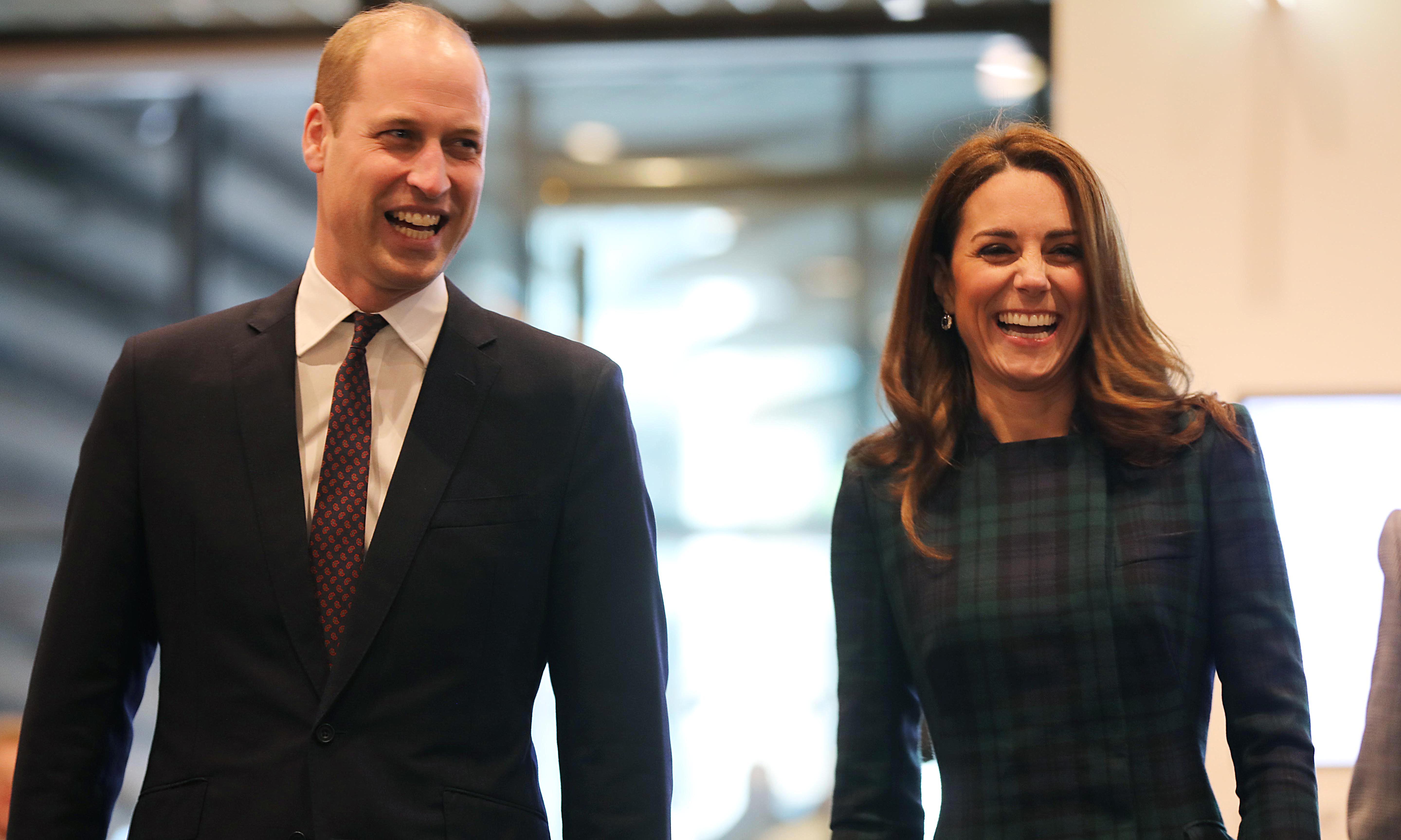 Kate, Duchess of Cambridge and Prince William, Duke of Cambridge arrive to officially open V&A Dundee. Kris Miller / DCT Media