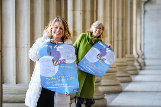 Moira Foster and Elaine Hallyburton, organisers of the festival.