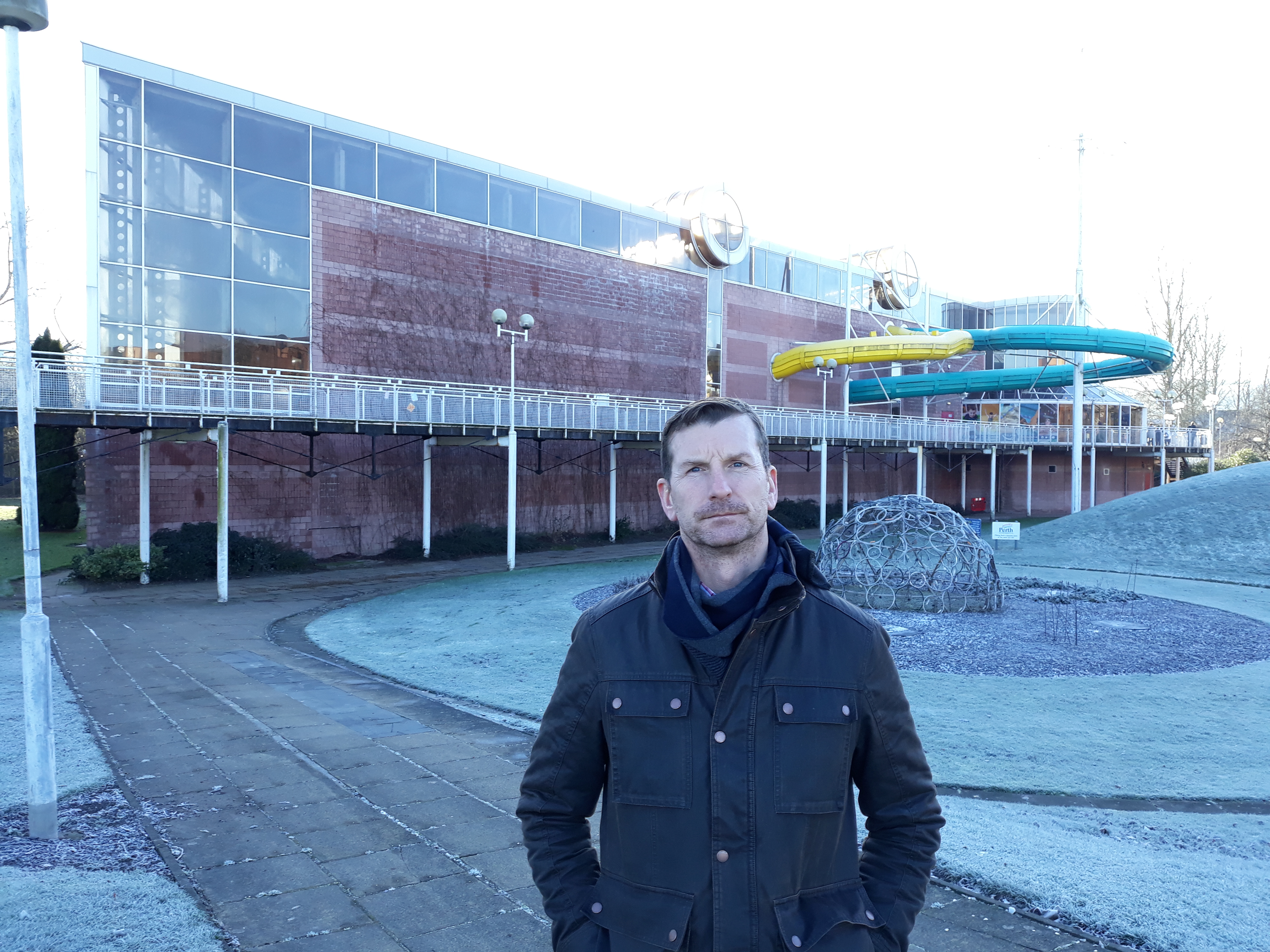 Perth and Kinross Council's SNP group leader Dave Doogan wants to see Perth Leisure Pool renovated.