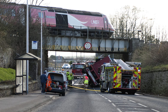 The incident happened on Wednesday morning.