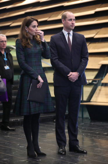 The Duke and Duchess of Cambridge. Jane Barlow/PA Wire