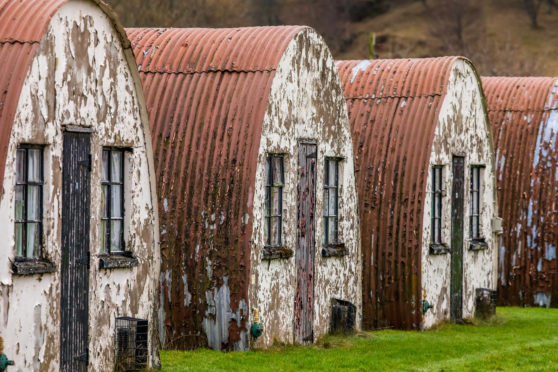 Cultybraggan Camp near Comrie.