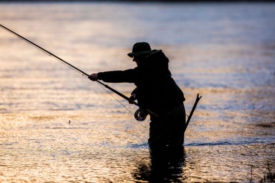 The 2019 opening of the River Tay salmon fishing season at Meikleour.